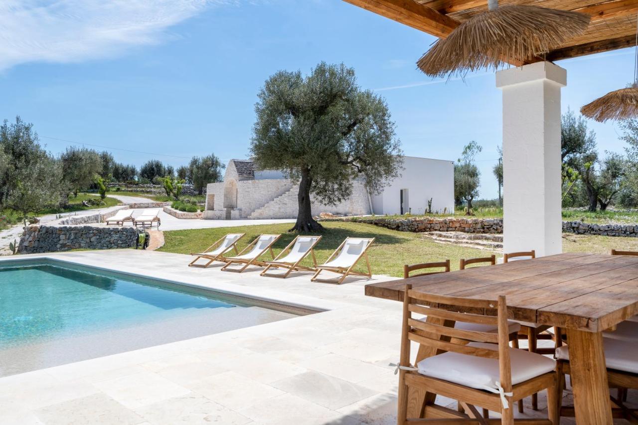 Willa Trulli Cicerali , Trulli Design Con Piscina Panoramica Ostuni Zewnętrze zdjęcie