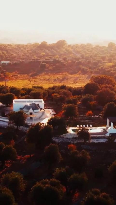 Willa Trulli Cicerali , Trulli Design Con Piscina Panoramica Ostuni Zewnętrze zdjęcie